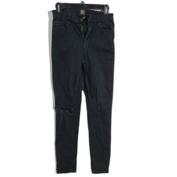 BDG Urban Outfitters Women's Black Distressed Twig High Rise Skinny Jeans 27' - Picture 1 of 8
